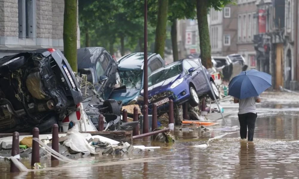 Βέλγιο: Πλημμύρες στην περιοχή της Λιέγης, καταρρακτώδεις βροχές και σε Γαλλία και Γερμανία